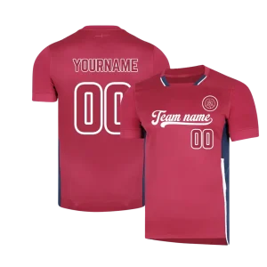 Custom rugby jerseys with team logo, names, numbers, and sponsor branding by Friend Brothers Sports