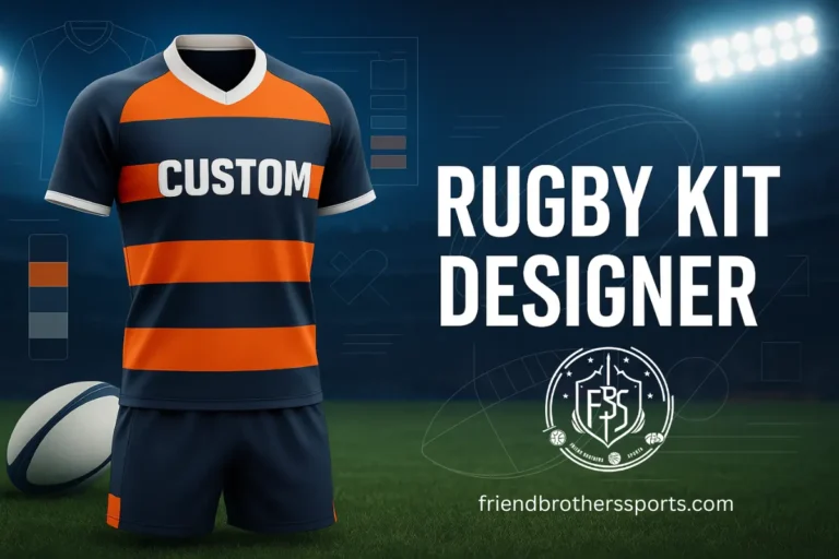 Rugby kit designer creating custom rugby jerseys and uniforms