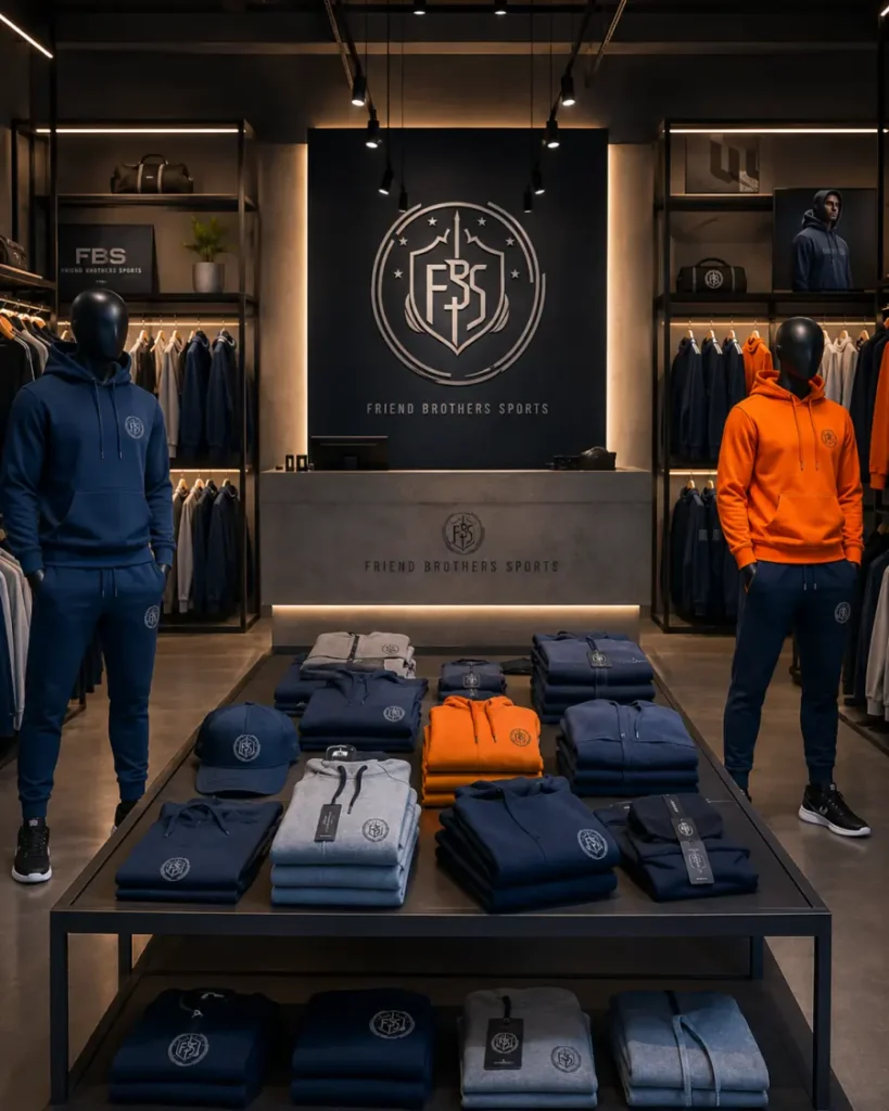Premium hoodie and streetwear catalog featuring custom sportswear lifestyle apparel collections