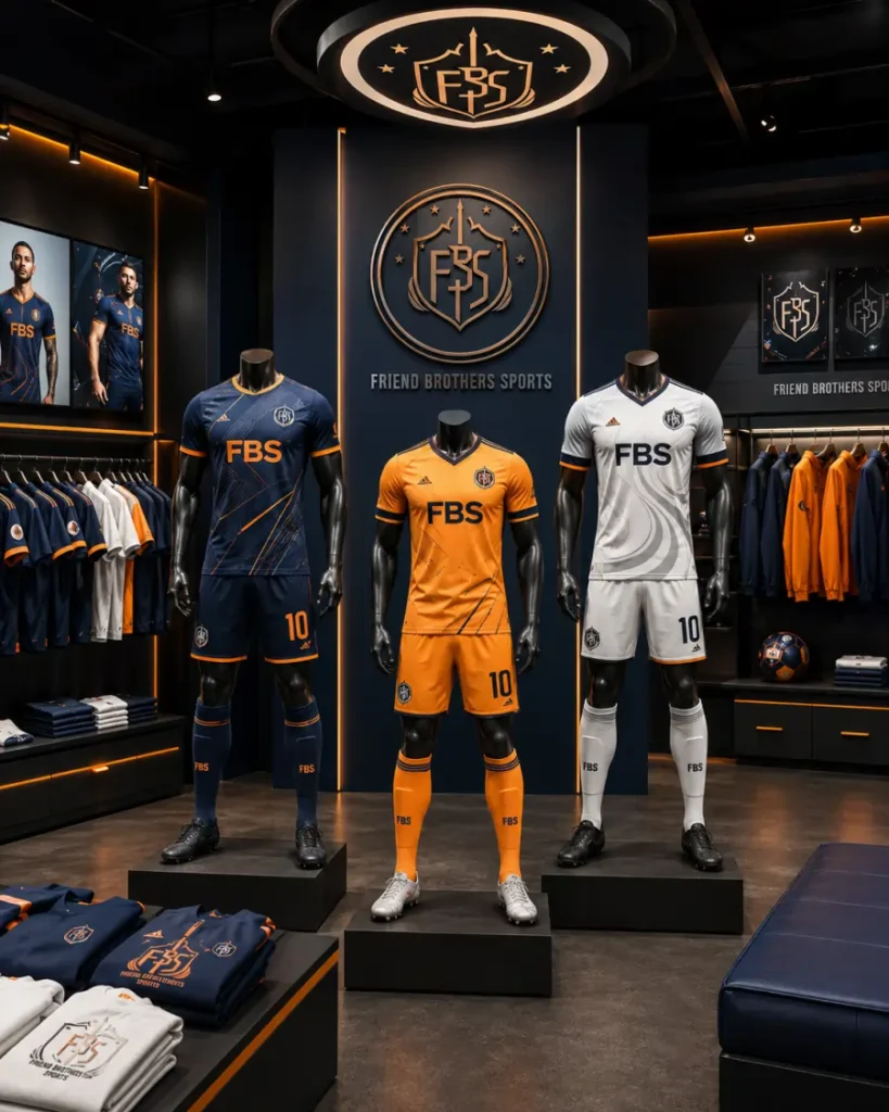 Custom soccer uniform catalog featuring sublimated soccer jerseys and teamwear collections