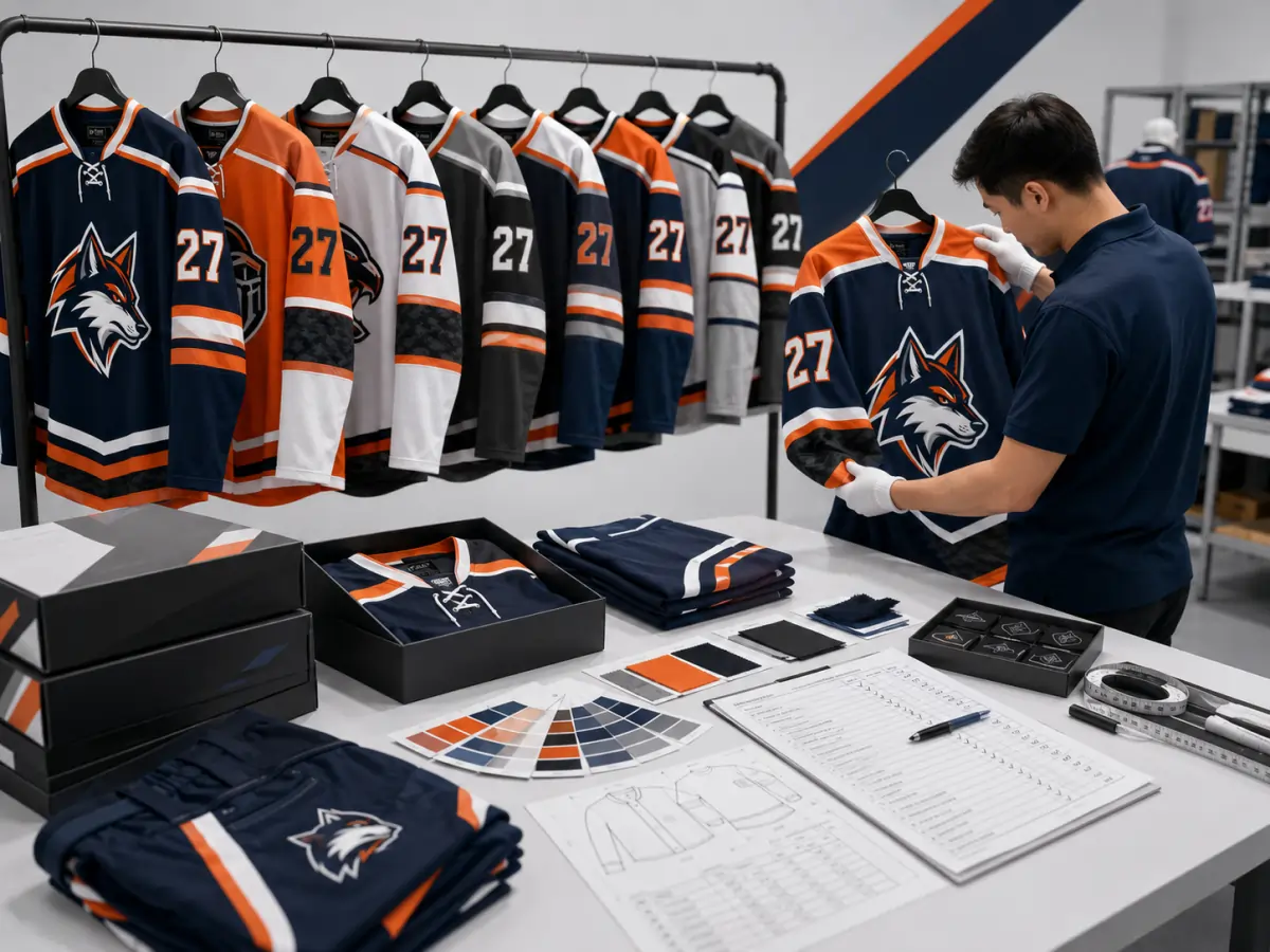 OEM and private label hockey uniform manufacturing for brands and distributors